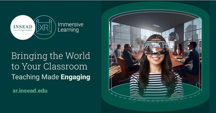 INSEAD launches world’s largest XR immersive learning library for management education and research